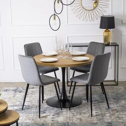 Scaun Mebel Elite Ibis (Grey/Black) Thumb