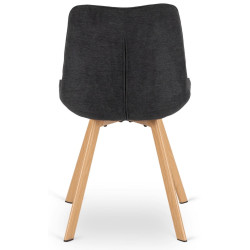 Стул Mebel Elite Kathy (Black/Oak) Thumb