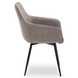 Стул Mebel Elite Larisa (Cappuccino/Black) Thumb