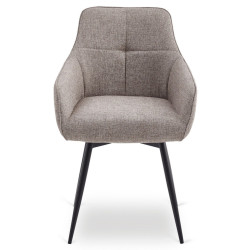 Стул Mebel Elite Larisa (Cappuccino/Black) Thumb