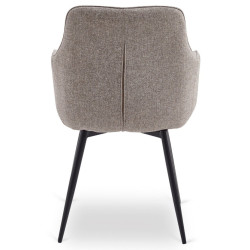 Стул Mebel Elite Larisa (Cappuccino/Black) Thumb