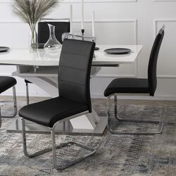 Стул Mebel Elite Loca (Black/Silver) Thumb