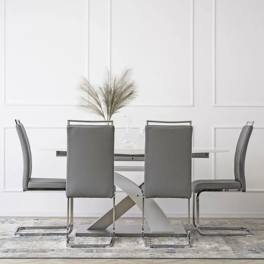 Scaun Mebel Elite Loca (Grey/Silver)