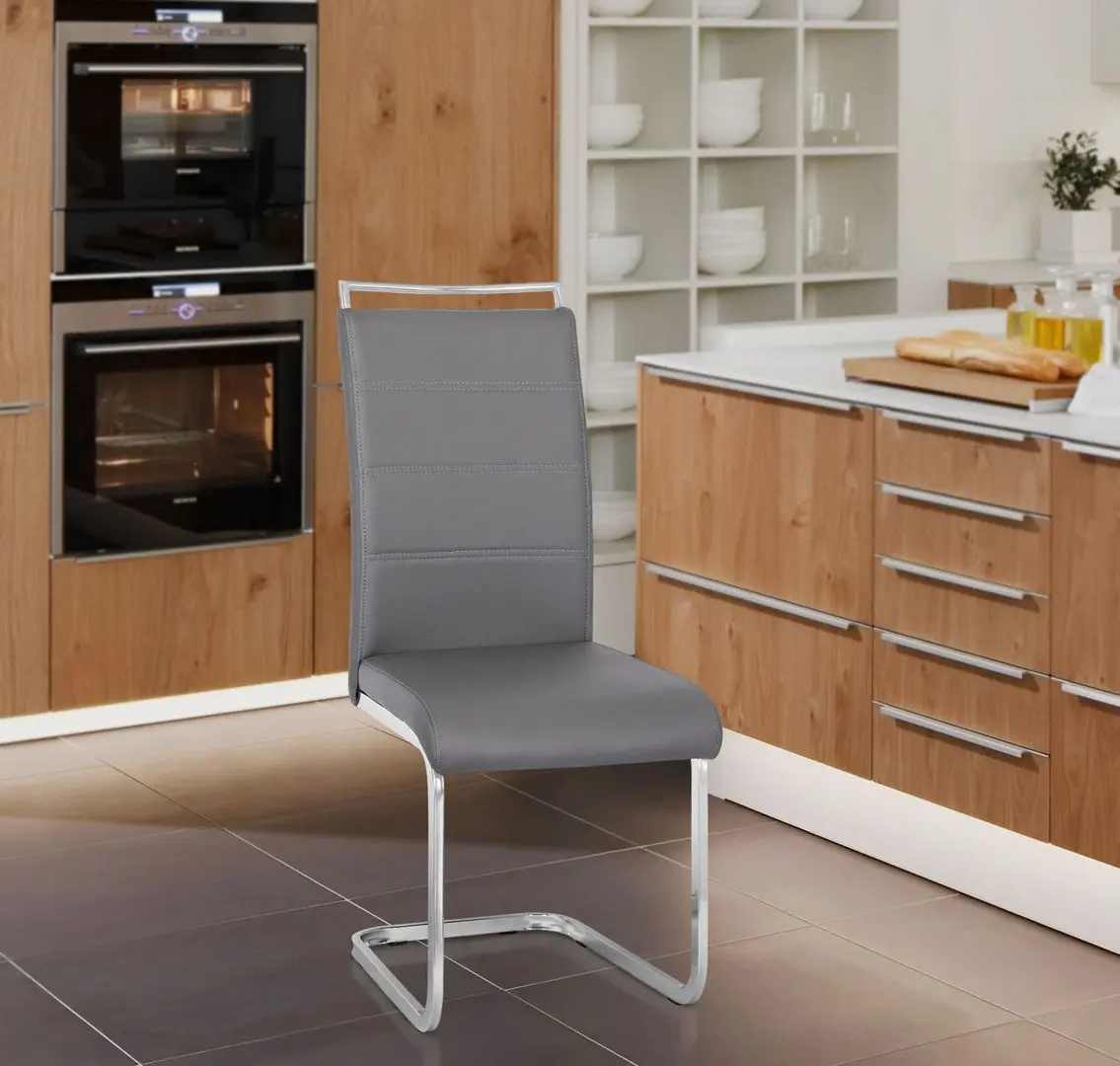 Scaun Mebel Elite Loca (Grey/Silver)