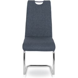Стул Mebel Elite Lopez (Dark Grey/Silver) Thumb