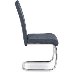 Стул Mebel Elite Lopez (Dark Grey/Silver) Thumb
