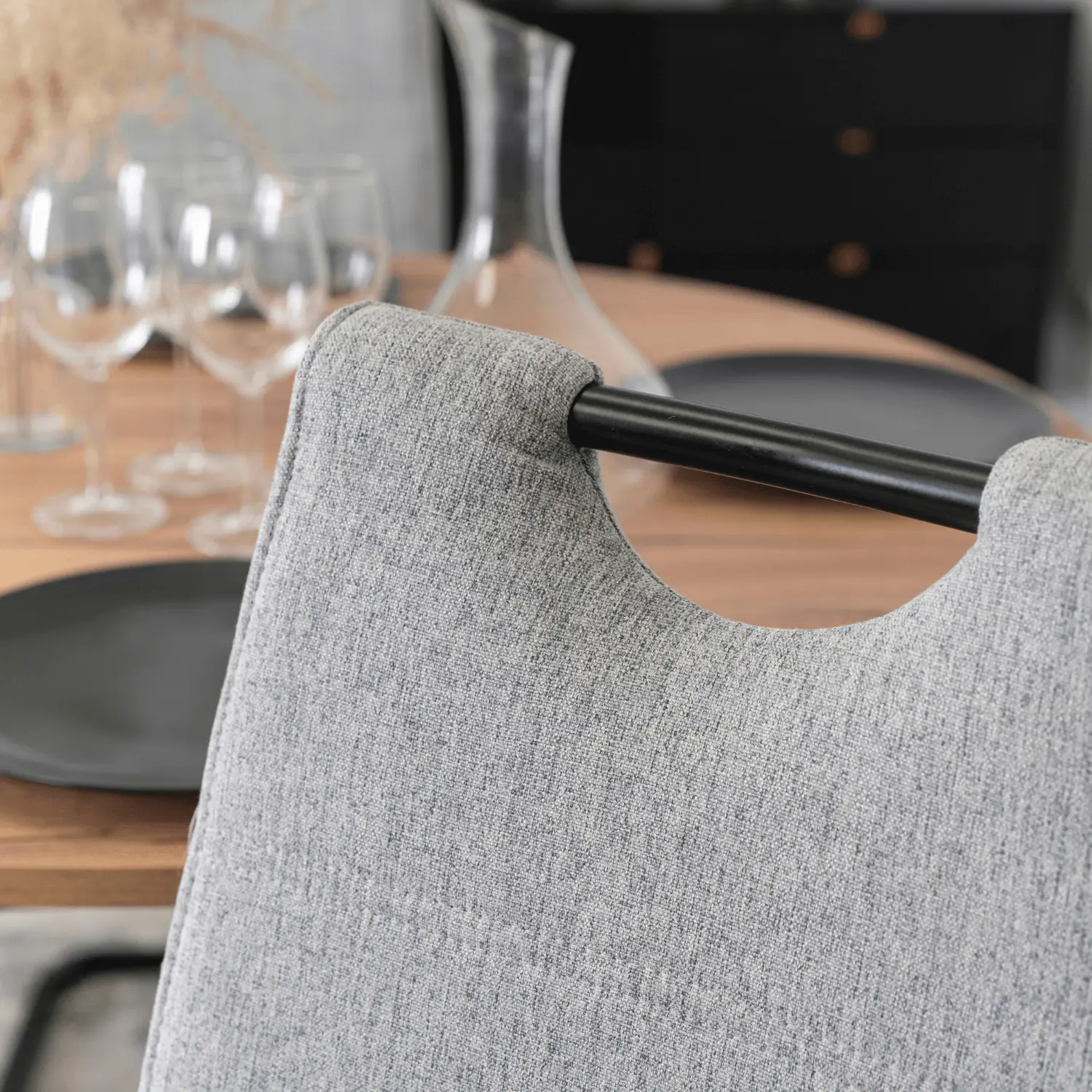 Scaun Mebel Elite Lopez (Grey/Black)