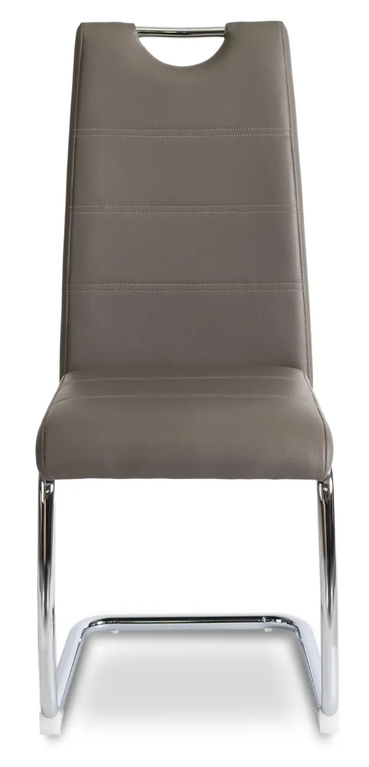 Стул Mebel Elite Lopez (Grey/Chrome) - 4