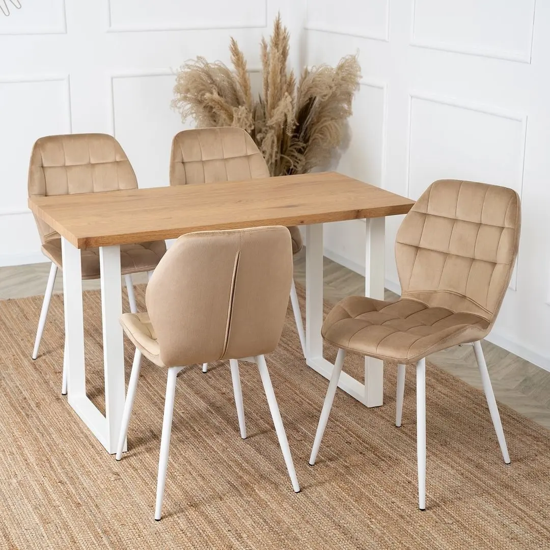 Стул Mebel Elite Lucky (Beige/White)