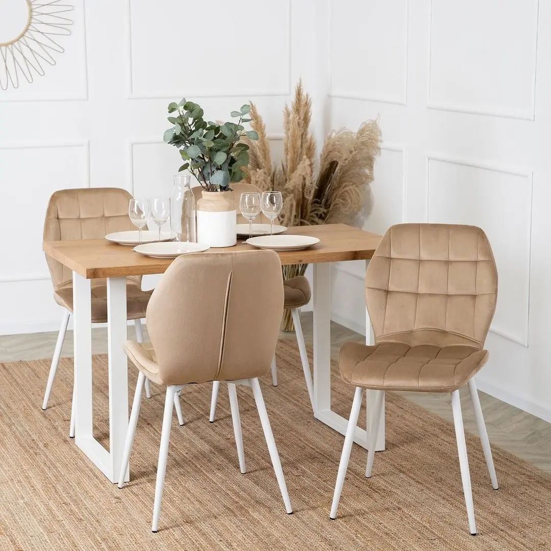 Стул Mebel Elite Lucky (Beige/White)