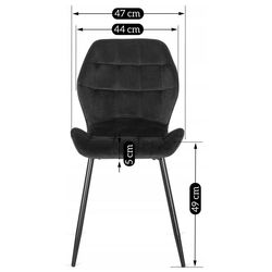 Scaun Mebel Elite Lucky (Black) Thumb