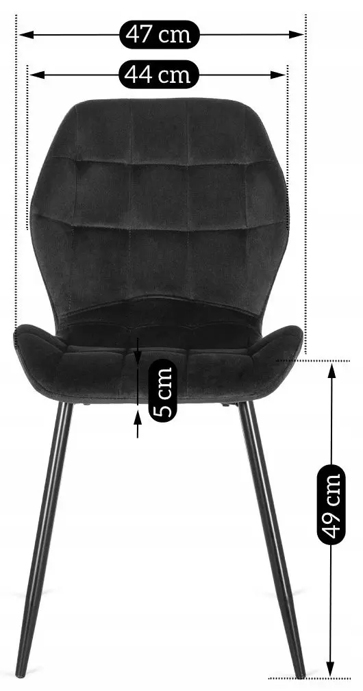 Scaun Mebel Elite Lucky (Black)