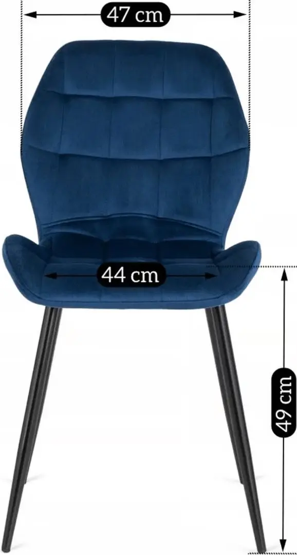 Scaun Mebel Elite Lucky (Blue/Black)