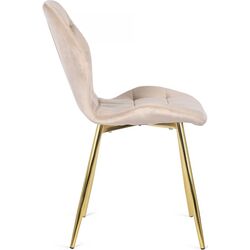 Стул Mebel Elite Lucky (Cream/Golden) Thumb