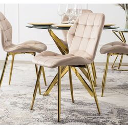 Стул Mebel Elite Lucky (Cream/Golden) Thumb