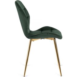 Scaun Mebel Elite Lucky (Green/Golden) Thumb