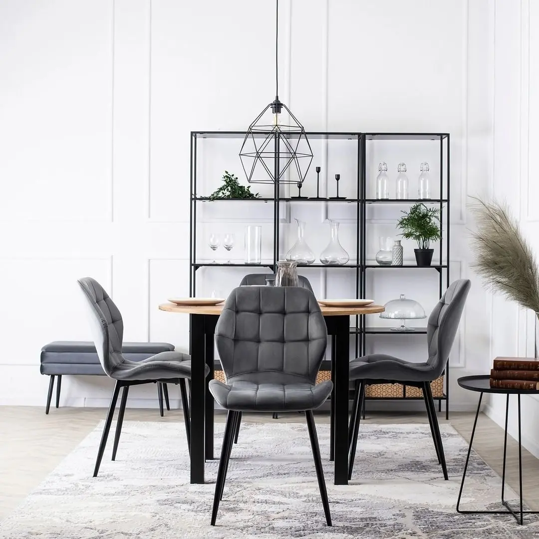 Scaun Mebel Elite Lucky (Grey/Black)