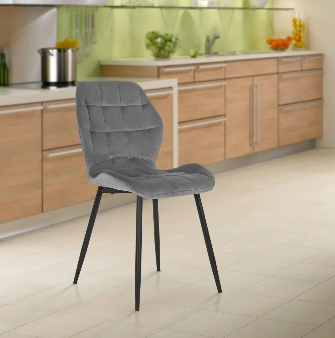 Scaun Mebel Elite Lucky (Grey/Black)