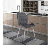 Scaun Mebel Elite Lucky (Grey/White)