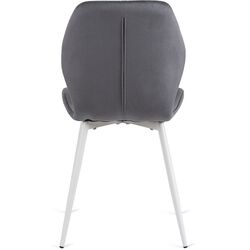 Стул Mebel Elite Lucky (Grey/White) Thumb