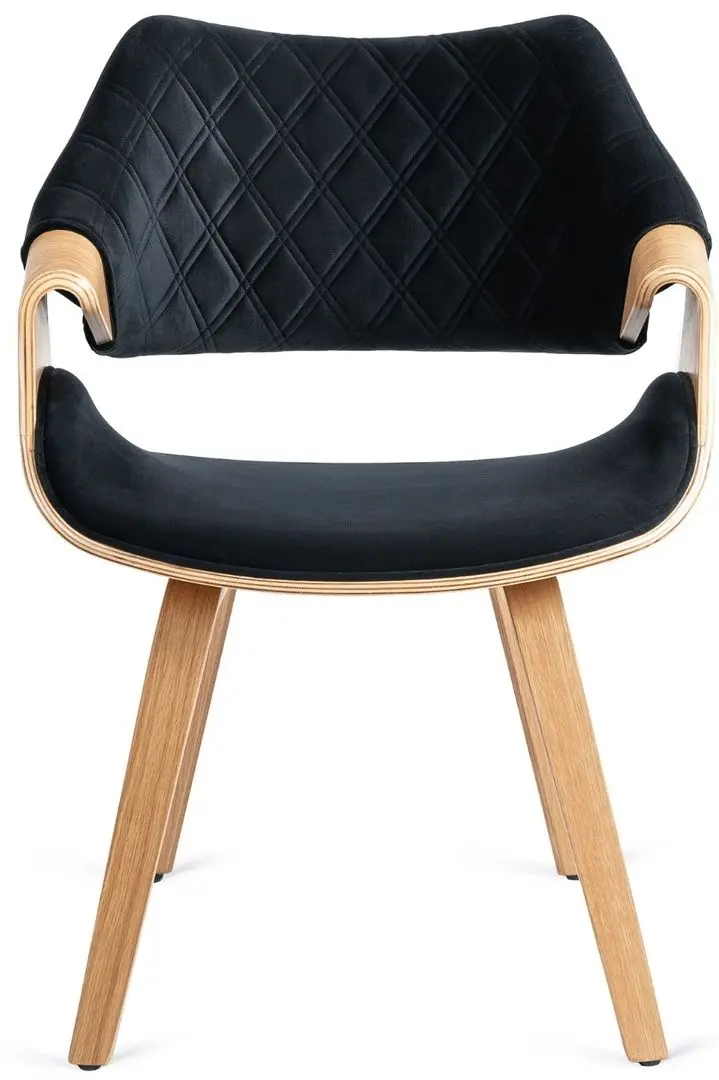 Scaun Mebel Elite Luise (Black/Craft Oak Golden) - 4