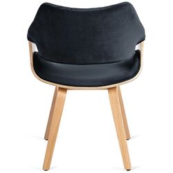 Scaun Mebel Elite Luise (Black/Craft Oak Golden) Thumb