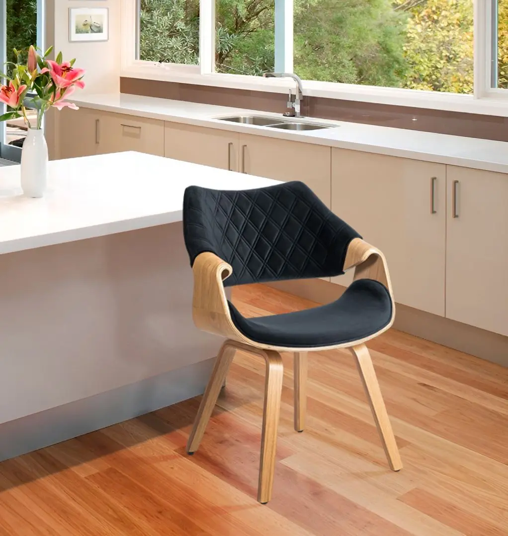 Scaun Mebel Elite Luise (Black/Craft Oak Golden)