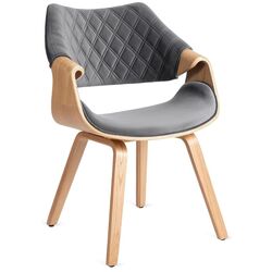 Стул Mebel Elite Luise (Grey/Craft Oak Golden) Thumb