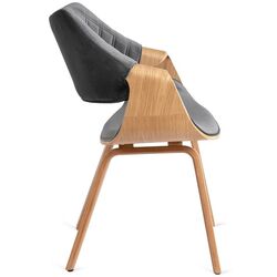 Стул Mebel Elite Luise (Grey/Craft Oak Golden) Thumb