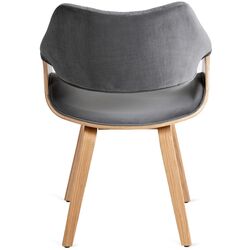 Стул Mebel Elite Luise (Grey/Craft Oak Golden) Thumb