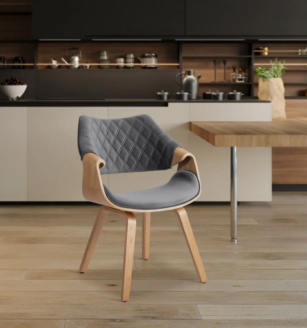 Стул Mebel Elite Luise (Grey/Craft Oak Golden)