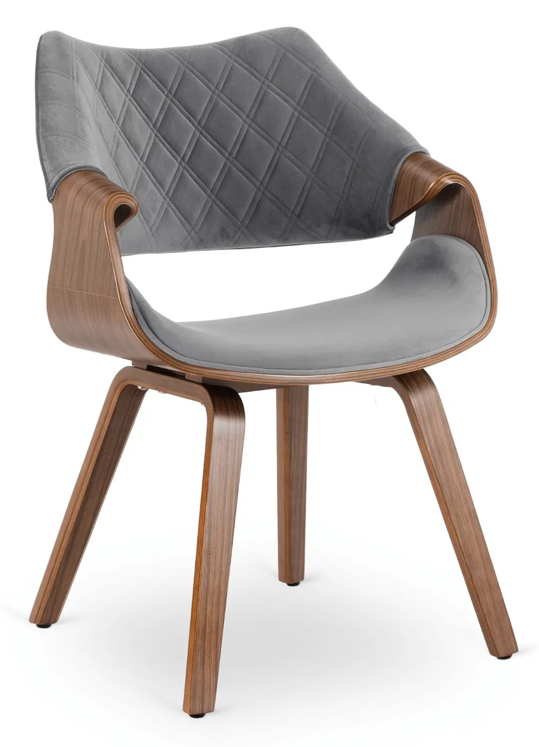 Scaun Mebel Elite Luise (Grey/Walnut) - 2