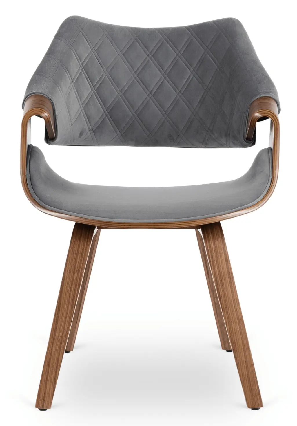 Scaun Mebel Elite Luise (Grey/Walnut) - 4