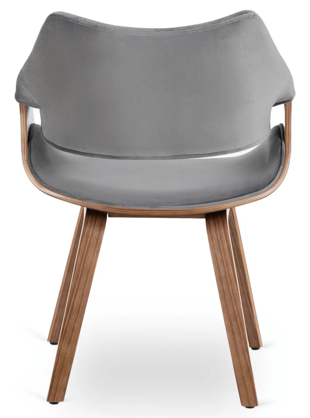 Scaun Mebel Elite Luise (Grey/Walnut) - 5