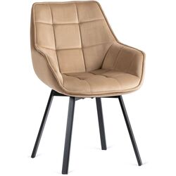 Scaun Mebel Elite Luna (Beige/Black) Thumb