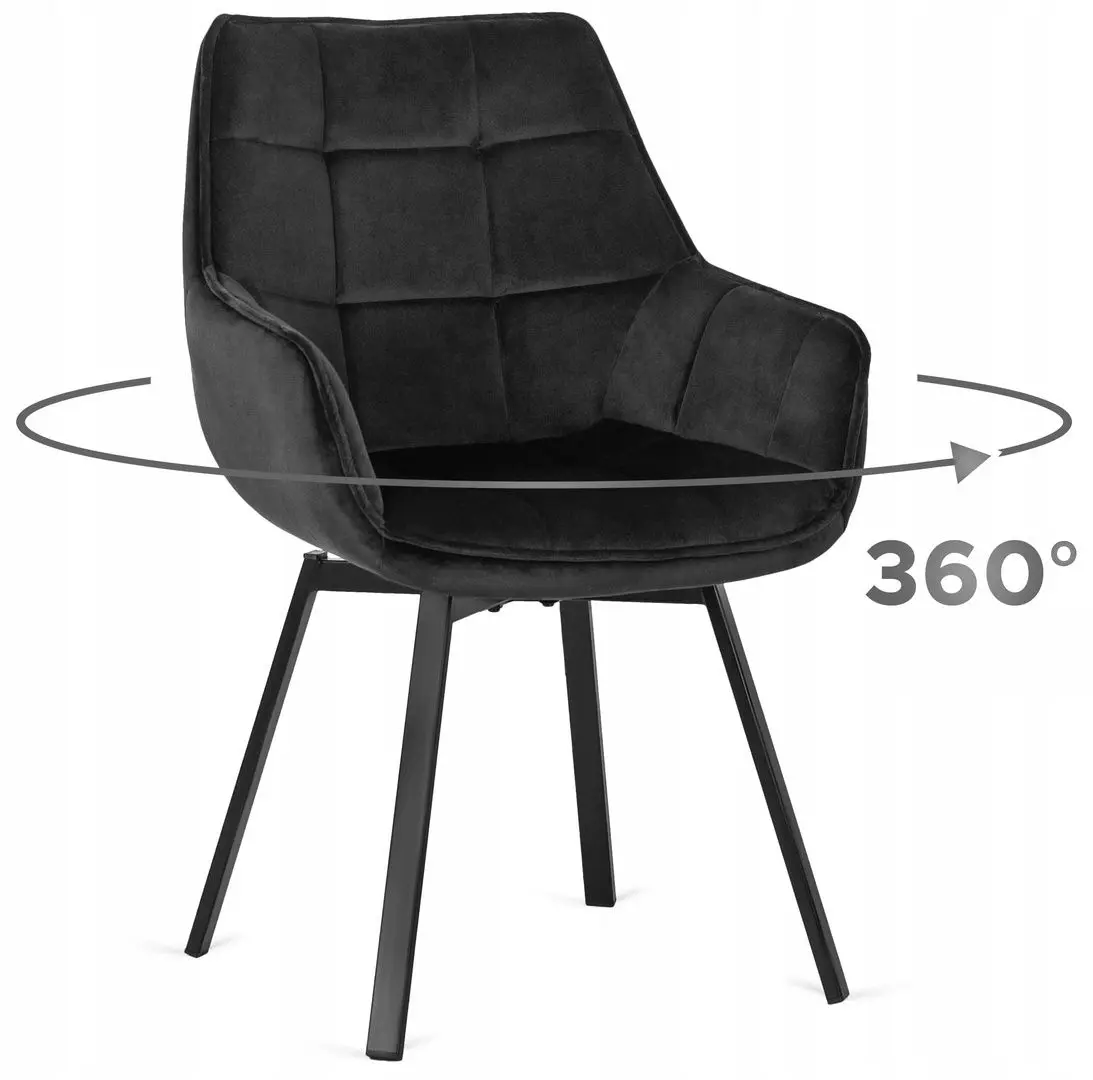 Стул Mebel Elite Luna (Black)