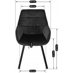 Стул Mebel Elite Luna (Black) Thumb