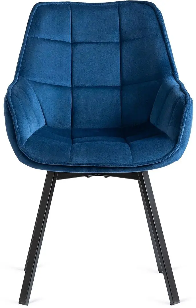 Стул Mebel Elite Luna (Dark Blue/Black)