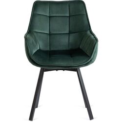 Стул Mebel Elite Luna (Green/Black) Thumb