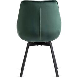 Стул Mebel Elite Luna (Green/Black) Thumb