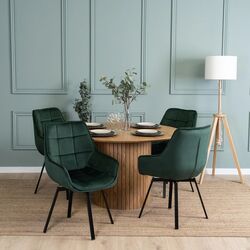 Стул Mebel Elite Luna (Green/Black) Thumb