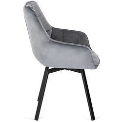 Scaun Mebel Elite Luna (Grey/Black) Thumb