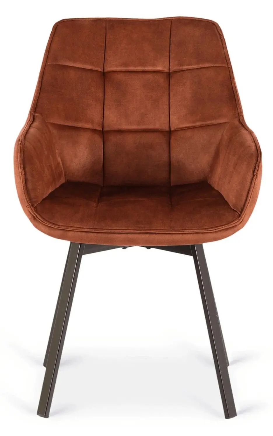 Стул Mebel Elite Luna (Terracotta/Black) - 4