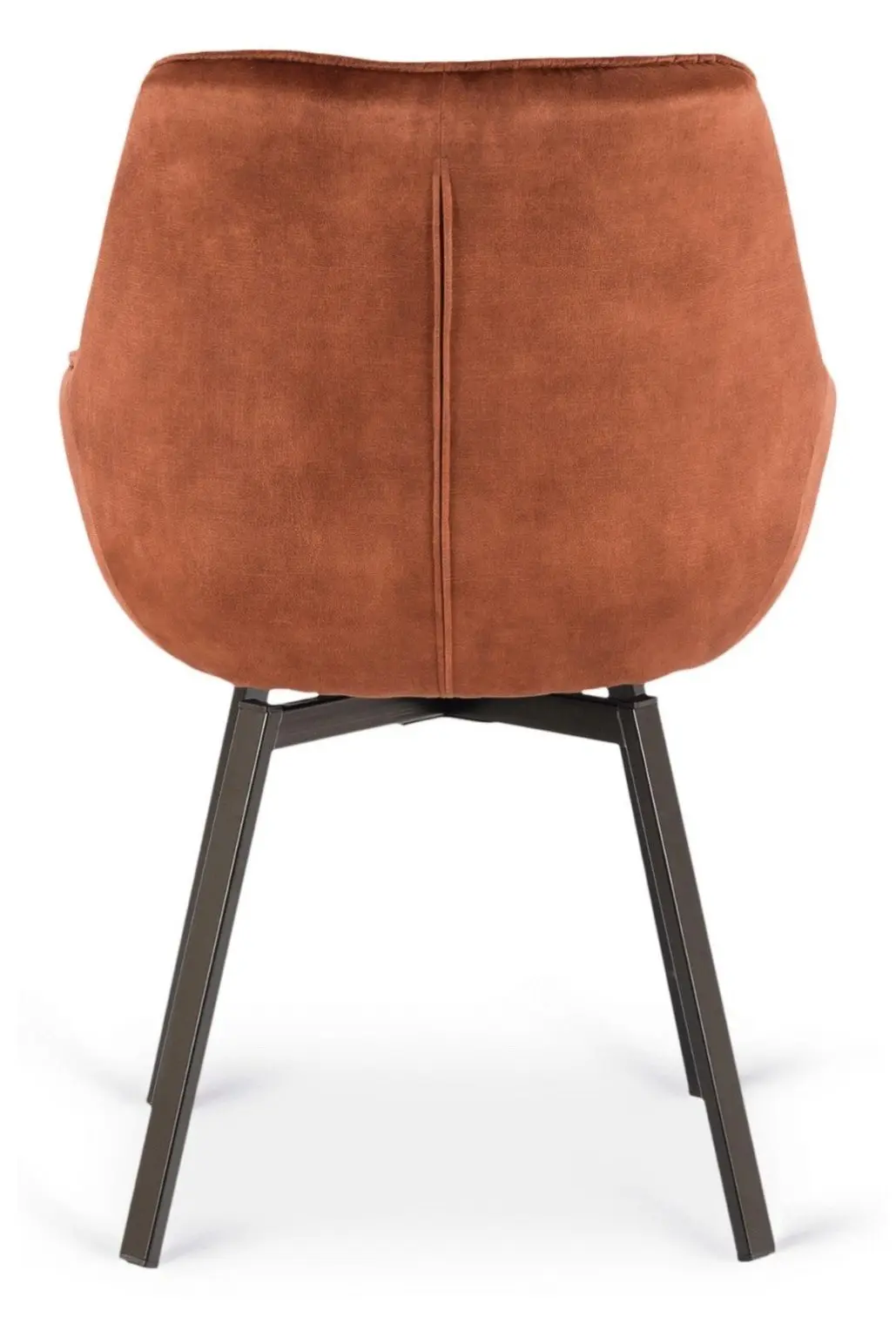 Стул Mebel Elite Luna (Terracotta/Black) - 5