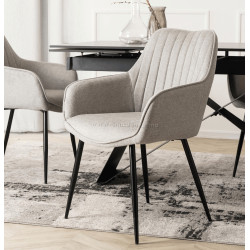 Scaun Mebel Elite Malaga (Grey/Black)