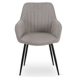 Scaun Mebel Elite Malaga (Grey/Black) Thumb