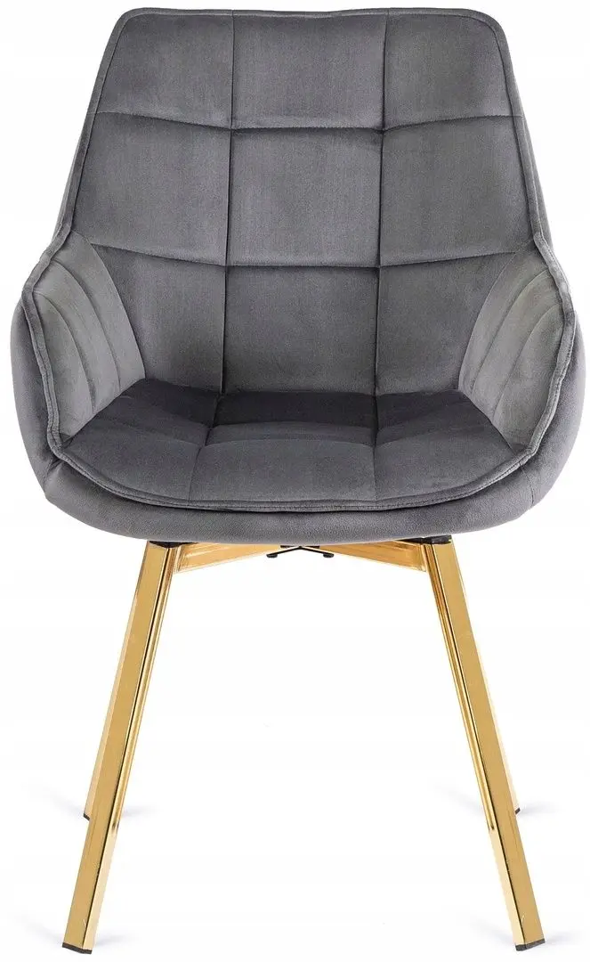 Scaun Mebel Elite Mia (Grey/Gold)