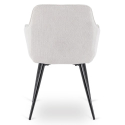 Scaun Mebel Elite Modesto (Beige/Black) Thumb