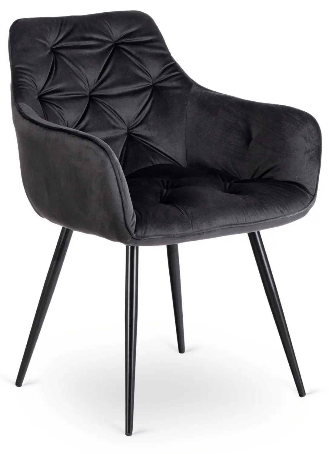 Стул Mebel Elite Modesto Velour (Black) - 2
