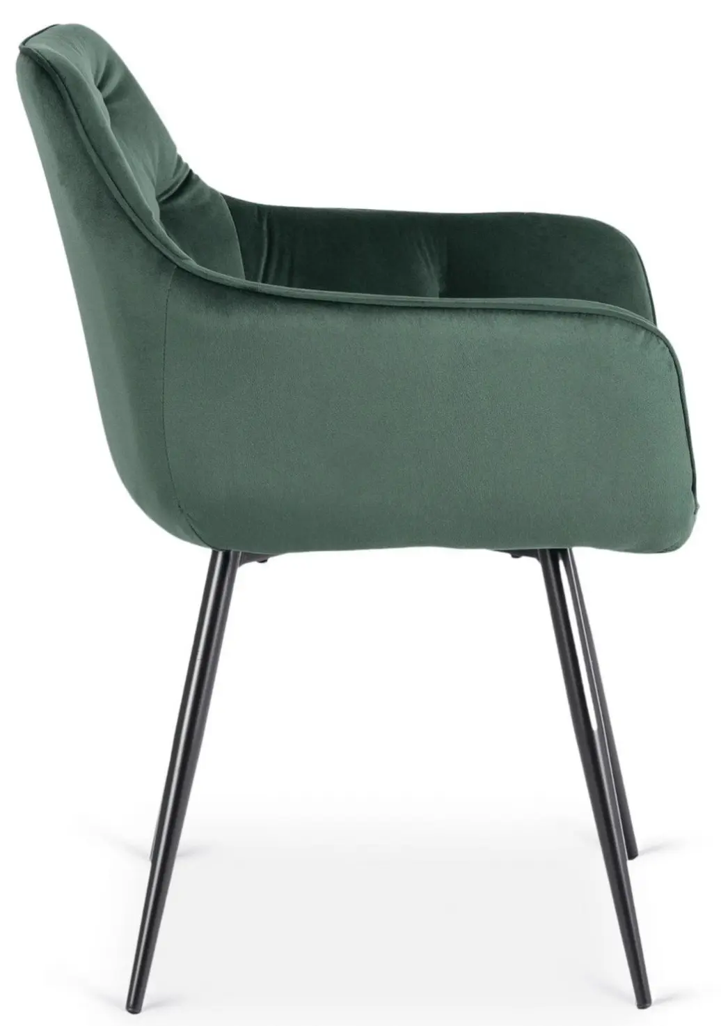 Стул Mebel Elite Modesto Velour (Green/Black) - 3
